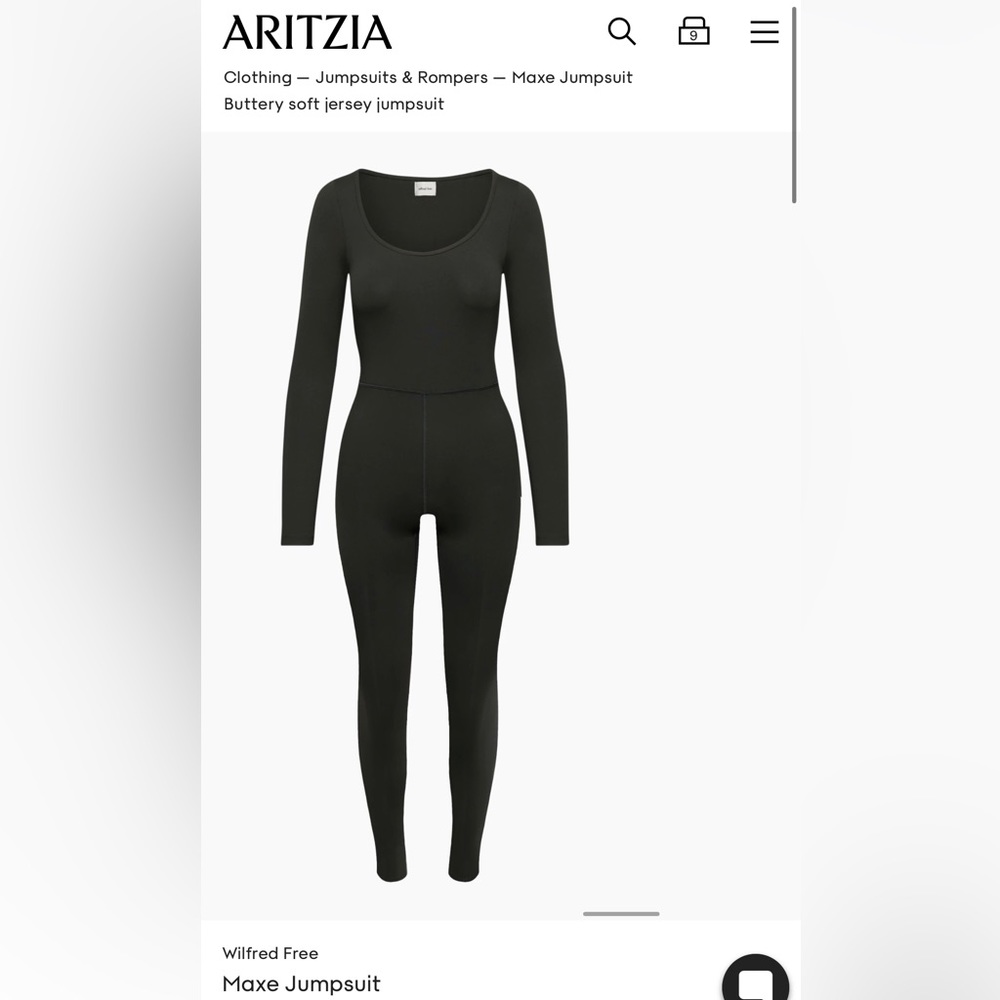 Aritzia Wilfred Free Maxe Jumpsuit